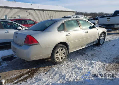 2013 Chevrolet Impala Lt из США, поврежденный, VIN 2G1WB5E36D1179328